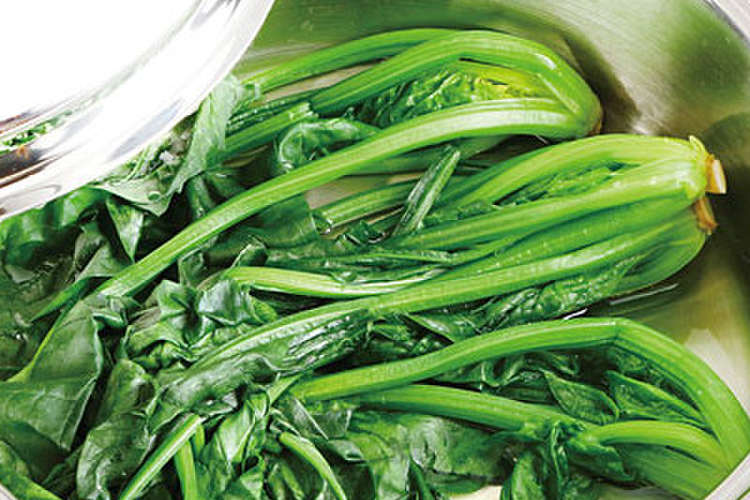 無水調理で葉野菜を美味しくゆでる レシピ 作り方 By ビタクラフト クックパッド 簡単おいしいみんなのレシピが357万品