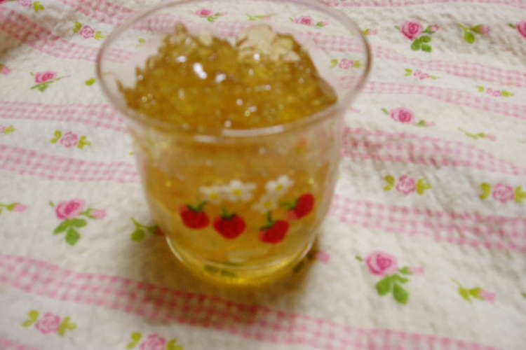 ジンジャー レモングラスゼリー レシピ 作り方 By あろまっこ クックパッド 簡単おいしいみんなのレシピが349万品