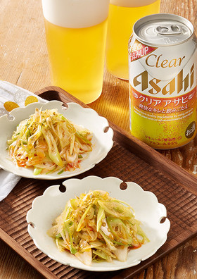 長ネギのごま塩ラー油