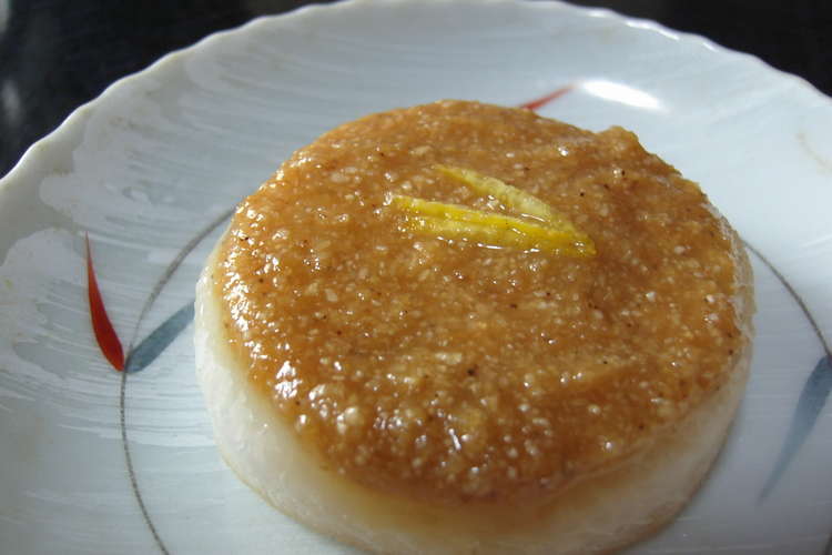 煮込み不要 10分ふろふき大根 レンジ版 レシピ 作り方 By のんのん Mom クックパッド 簡単おいしいみんなのレシピが349万品