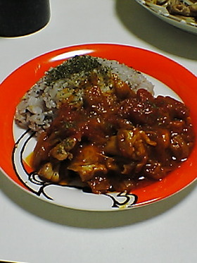 【食べて欲しいチキンカレー】