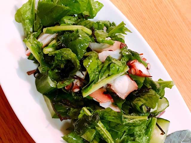 クレソン の サラダ