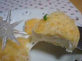 *ワインに♪モツァレラチーズのフライ*