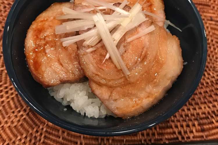 絶品チャーシュー丼 レシピ 作り方 By Miwa Miwa クックパッド 簡単おいしいみんなのレシピが352万品