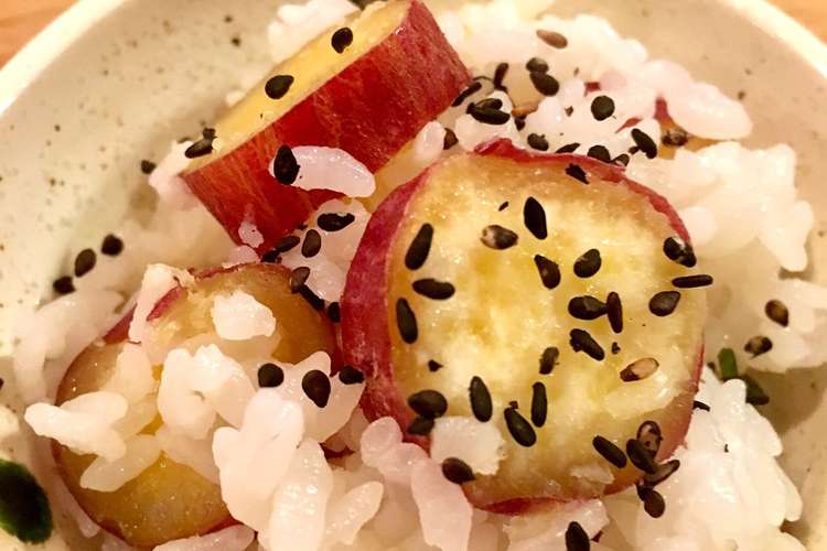 犬ごはん さつまいもご飯 レシピ 作り方 By さんしーごはん クックパッド