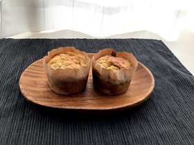 バナナとココナッツのおからケーキ