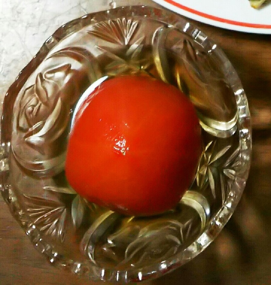 丸ごとトマトのお浸しの画像