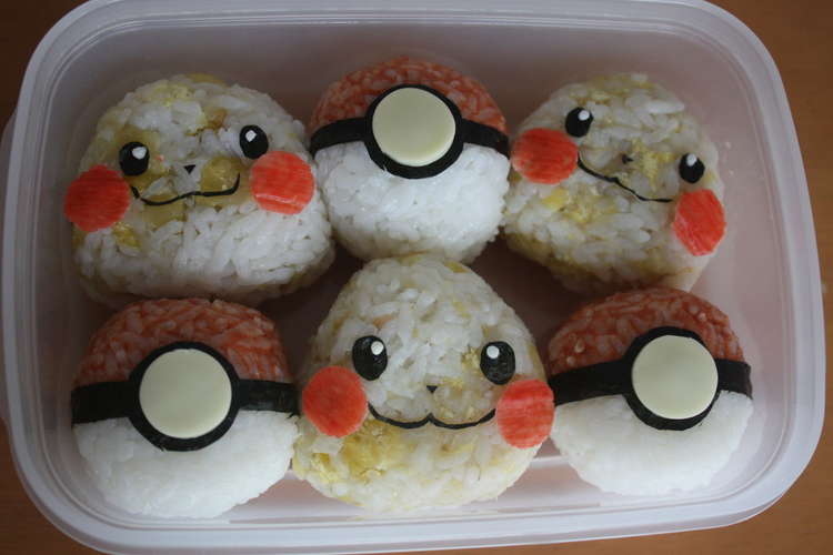 ピカチュウ モンスターボール キャラ弁 レシピ 作り方 By もりたまごっち クックパッド 簡単おいしいみんなのレシピが352万品