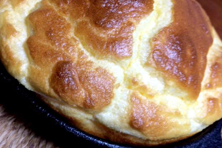ダッチベイビーとスフレパンケーキの狭間 レシピ 作り方 By Kisakisam クックパッド