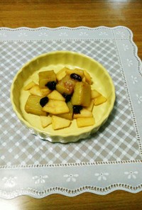 芋ようかん活用☆リンゴとバターソテー