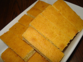 ほろにが★レモンのスティックケーキ