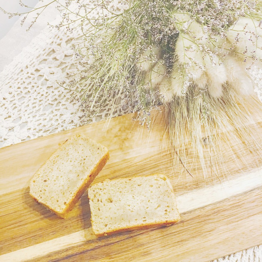 大豆粉と玄米粉のパウンドケーキの画像