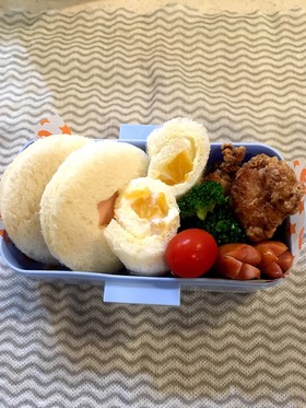 簡単*可愛い*ランチパック風*サンド