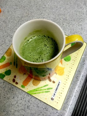 甘酒抹茶豆乳ラテ