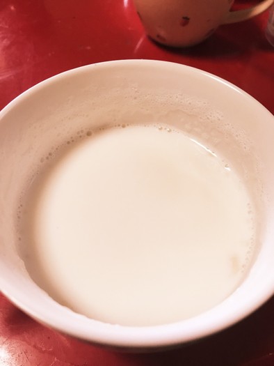 甘酒ミルクの写真