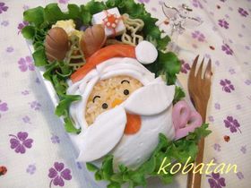 2007♪クリスマスのお弁当(キャラ弁)