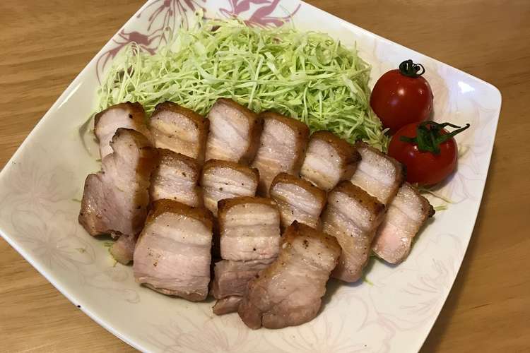 豚バラブロックのグリル焼き レシピ 作り方 By ゆき ひろ クックパッド