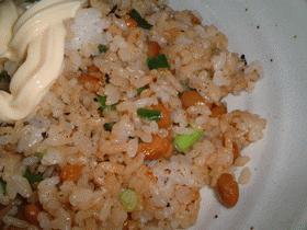 ★納豆チャーハン★