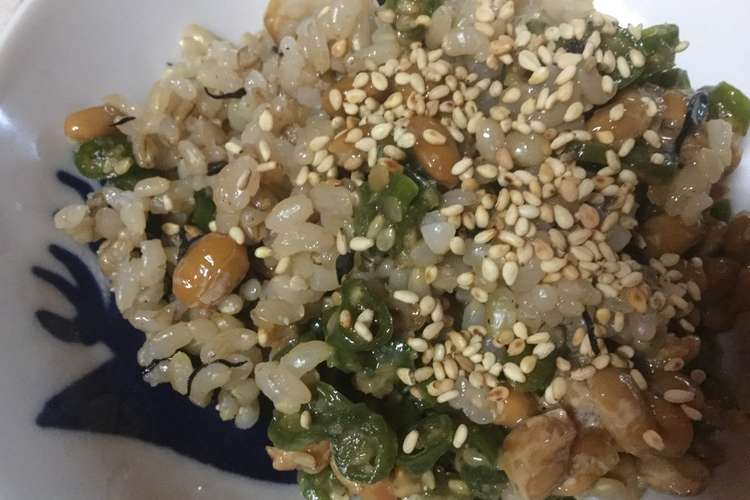 納豆と日光とうがらしの味噌ご飯 レシピ 作り方 By まめこぞう クックパッド