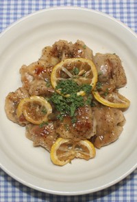 ガッツリ系男の料理☆鶏肉のドライレモン煮