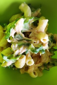 四角豆(うりずん豆)ツナのマカロニサラダ