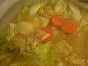 ゆず胡椒が美味しい☆野菜たくさんのつくね