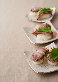 煮豚の握り寿司