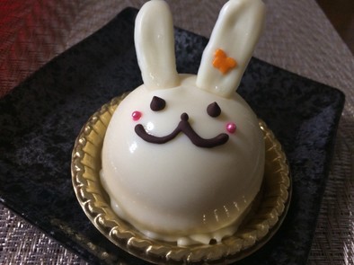 うさちゃんムースケーキ♡の写真