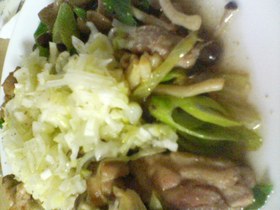 ●●鶏肉のねぎだく!●●