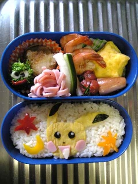 キャラ弁★ピカチュウ~ポケモン