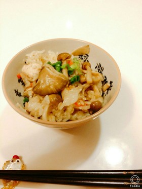 キノコ★炊き込みご飯