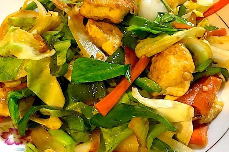 お豆腐が美味しい 絹豆腐ちゃんぷるぅ レシピ 作り方 By Azu ﾐ クックパッド 簡単おいしいみんなのレシピが352万品