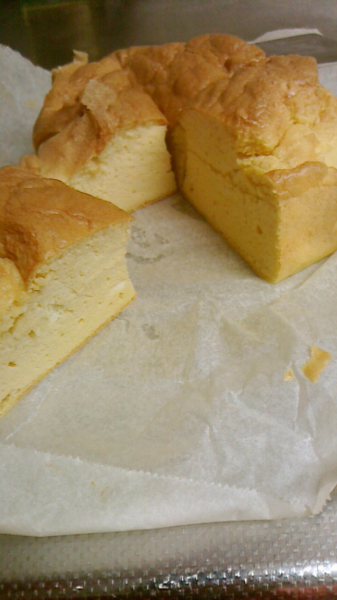 糖質制限　大豆粉のスポンジケーキの画像