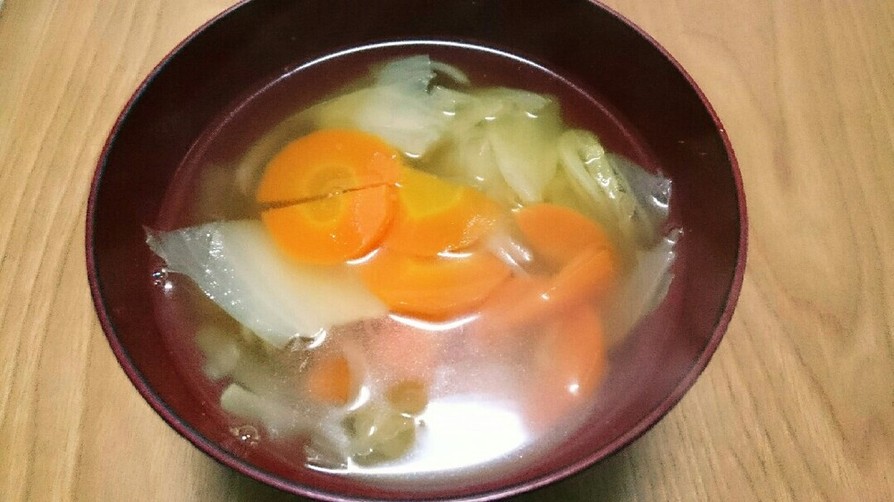 野菜コンソメスープ☆冬にぴったり！☆の画像