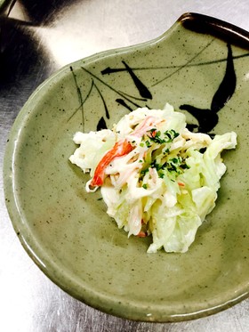 *キャベツ大量消費*ムネ肉マヨネーズ和え
