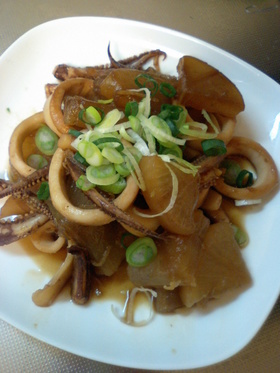 いかと大根の煮物