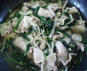 もやしと豚肉の炒め煮