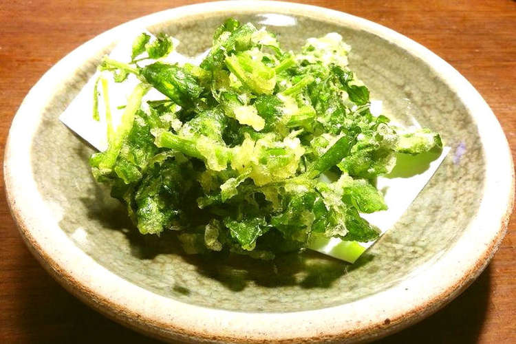 クレソンの天ぷら レシピ 作り方 By Guzavie クックパッド 簡単おいしいみんなのレシピが353万品