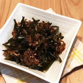 高血圧予防に☆出汁を取った後の昆布の佃煮
