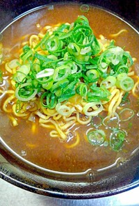 簡単な冷麺を自家製ラーメンに変身