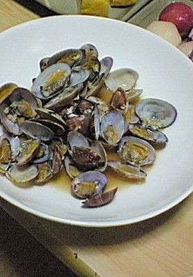 あさりの酒蒸し