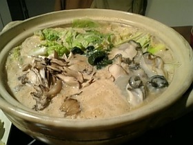 ごまチーズ豆乳鍋♪