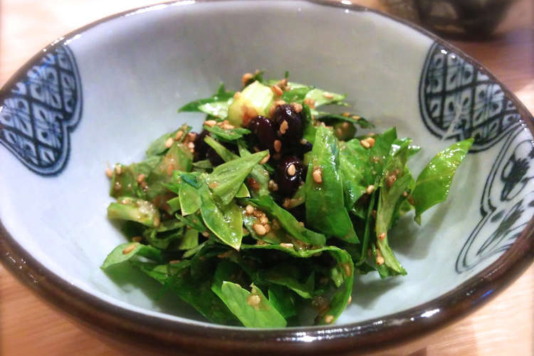 セロリの下処理と冷凍保存 胡麻黒豆和え レシピ 作り方 By ニュークックスタイル クックパッド 簡単おいしいみんなのレシピが357万品