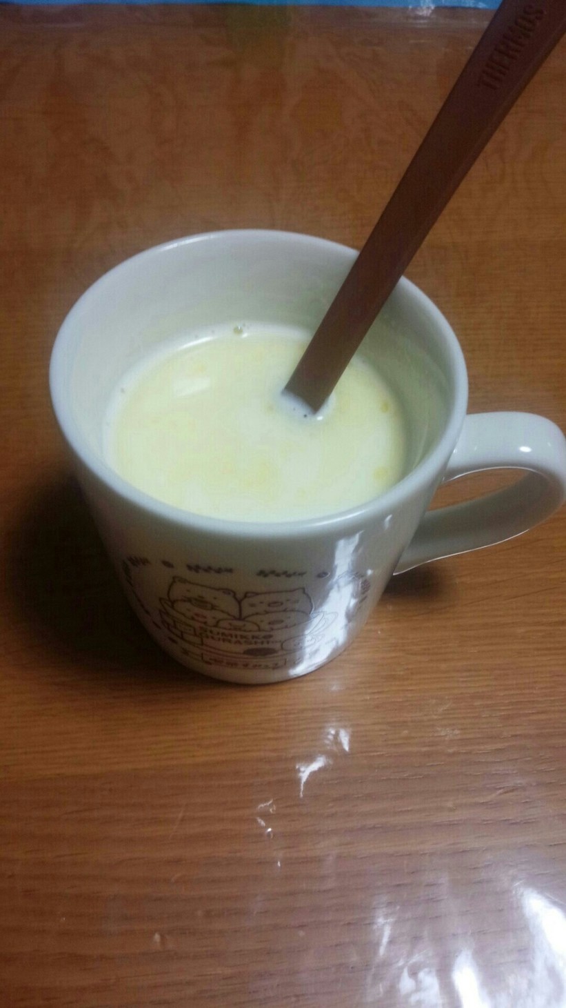 バター入りホットミルクの画像