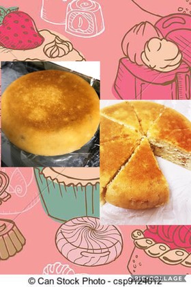 炊飯器で美味バナナケーキ☆HMで簡単!
