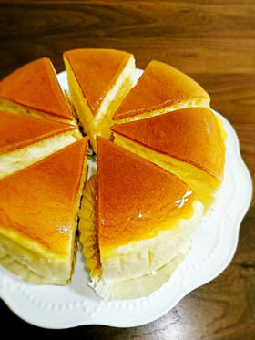 ふわっ☆しゅわっ☆スフレチーズケーキ☆