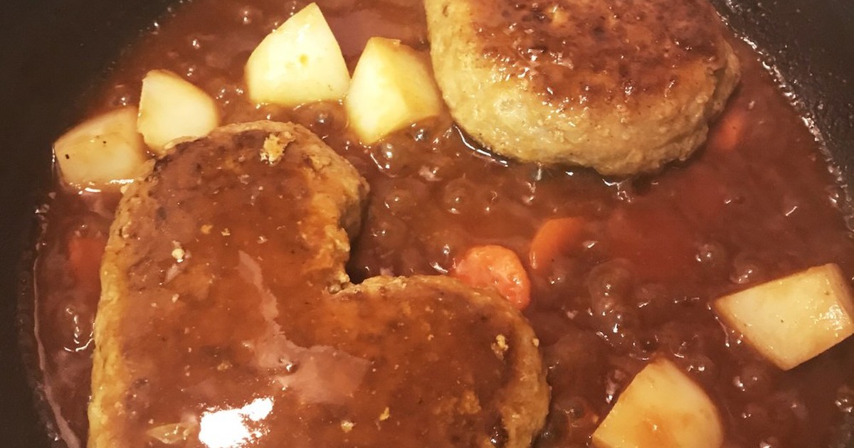 簡単 失敗しない 煮込みハンバーグ レシピ 作り方 By 311mama クックパッド 簡単おいしいみんなのレシピが360万品