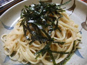 失敗なしのたらこスパゲティー♪