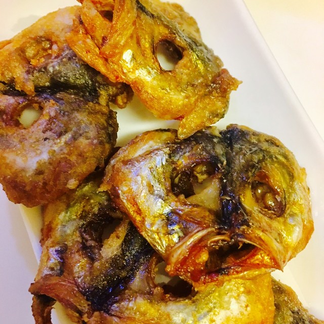 鯵の頭の唐揚げ レシピ 作り方 By Ryu Ryu クックパッド