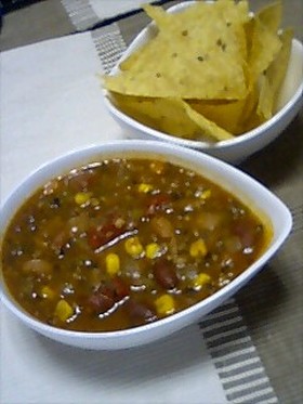 丸々缶ごと 超簡単☆タコススープ